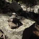 Cairn on Trail